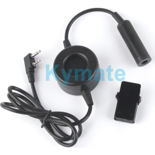 Tactical Bowman Elite II Headset with 2 Pin PTT Cable Plug for baofeng UV5R bf-888s tyt woxun KG-669 TK3160 PX777 radio