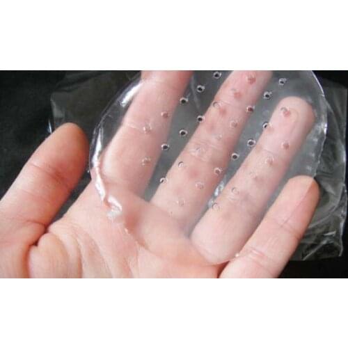 Concise foot care series antiabrasion sticker anti slip mat silicone forefoot cushion paste for high heel mate