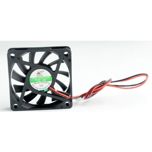 WANHAO D8-6010 cooling fan, double ball fan 24V line length 30cm