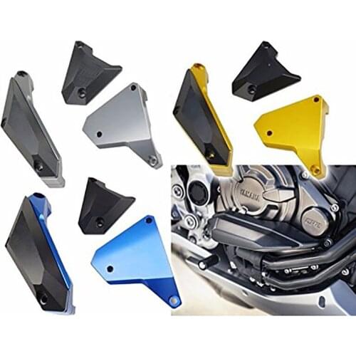 Motorcycle Engine Protective Slider Case Guard Cover Protector Crash Pad For YAMAHA MT-07 FZ-07 2014-2015 MT07 FZ07 MT 07 FZ 07