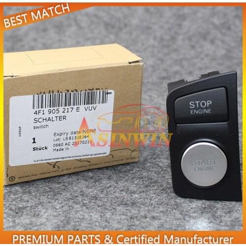 4F1905217E New Engine Start Stop Button S-witch 4F1 905 217 4F1905217 Fits For A-udi A6 S6 4F Allroad Quattro RS6 2005 2006-2011