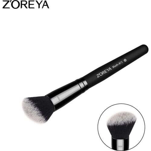 ZOREYA Brand 1pc Blush Brush Classic Black Makeup Brush For Face Beauty As Basic Make Up Tool 2018 New Arrival
