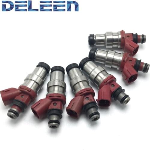 Deleen 6pcs Oem Combustible Inyectores Juego 23250-62020 De 1988-1991 Lexus Toyota Car Accessories