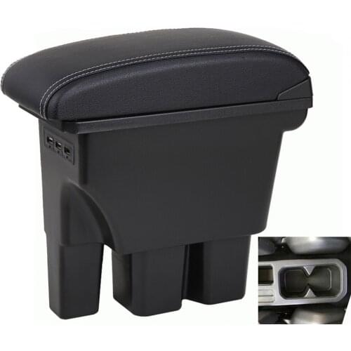 For Suzuki JIMNY armrest box USB Charging heighten Double layer central Store content cup holder ashtray accessories 2019