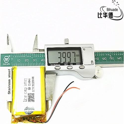 Good Qulity Liter energy battery 3.7V,2800mAH 114046 Polymer lithium ion / Li-ion battery for tablet pc BANK,GPS,mp3,mp4