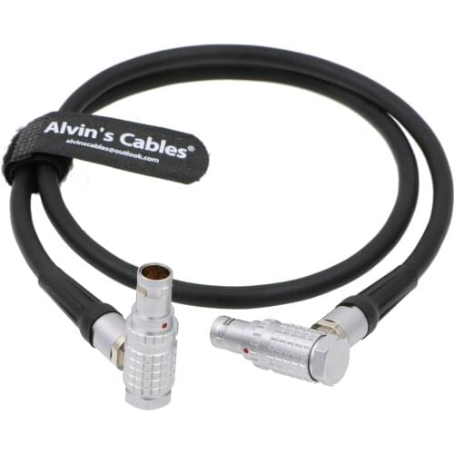 Alvins Cables 16 Pin Male LCD EVF Cable for Red Epic Scarlet Right Angle to Right Angle