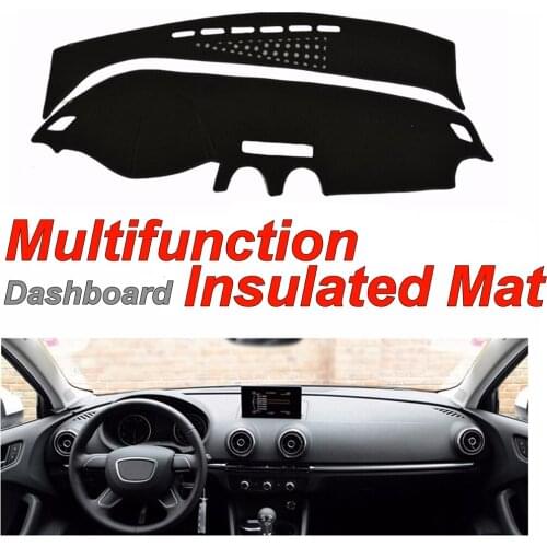 Dashboard Mat Insulated Original Factory Shape pad Protection Cover Carpet Dashmat Special Model For Audi A3 RS3 8P 2003~2012