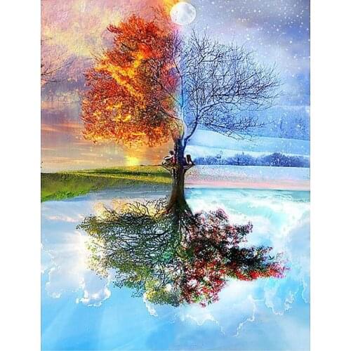 LaoJieYuan 5D Diy Diamond Painting Cross Stitch Full Drill Diamond Painting