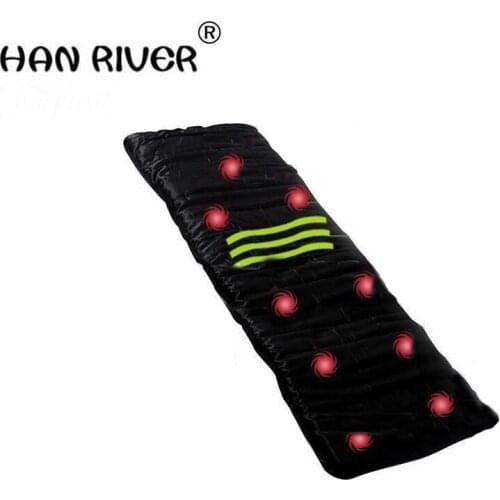 2018 Health Monitors Massager Acupunctue Mat 9 Vibrating Motors Full Body Heathy Massage Cushion Seat Mattress