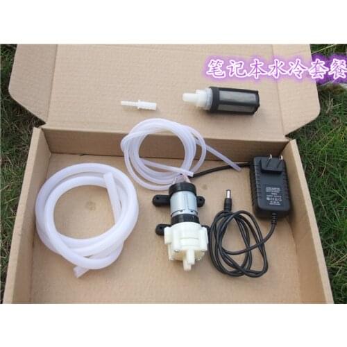 R385 DC Diaphragm Pump Tea Machine 6-12V Mini Pump Notebook Water Cooled Fish Tank Pump Electromagnetic Stove Kettle Pumps