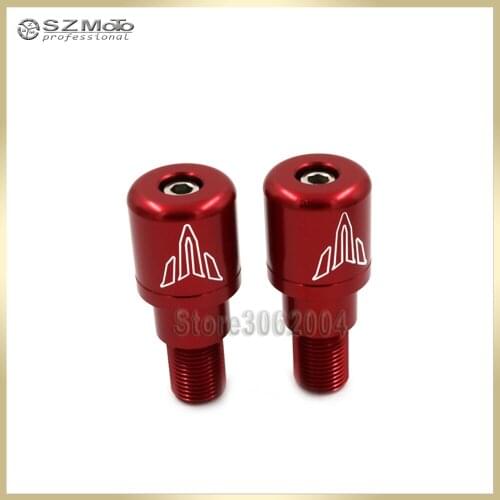 Bar Ends Hand Grip Handlebar End Caps For YAMAHA MT-07 MT-09 MT-10 MT-125 TDM850 TDM900 Handlebar Grips Motorcycle Accessories