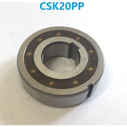 50pcs CSK20PP 20mm One Way Clutch Bearing With dual keyway 20x47x14 mm Sprag Freewheel Backstop Bearing 20*47*14mm