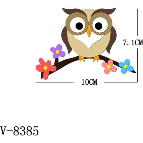 New Owl Cutting Dies Scrapbooking /Multiple Sizes /V-8385