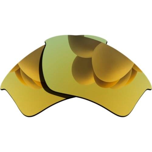 Polarized Sunglasses Replacement Lenses for-Half Jacket 2.0 XL Frame - Yellow Golden