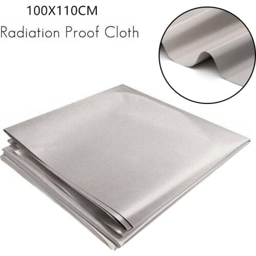 1M EMF Protection Fabric Anti Radiation Blocking RFID Signal Wifi EMI LF RF High-Shielding Conductive Fabric Cloth For Lining