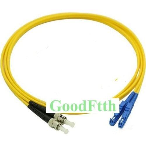 Fiber Patch Cord E2000-ST/UPC E2000/UPC-ST/UPC SM Duplex GoodFtth 100-500m