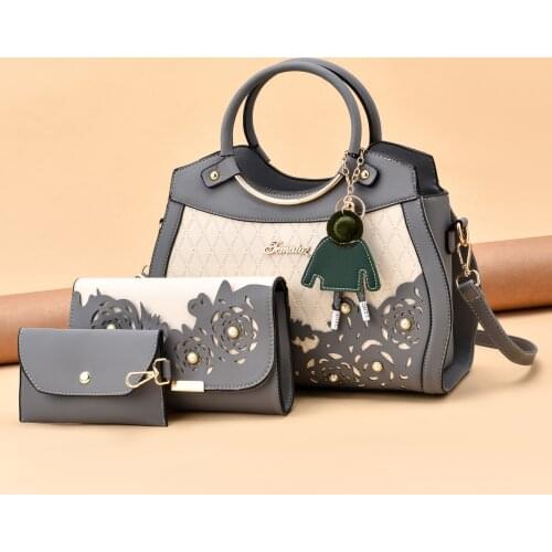 Handbags for Women with Multiple Internal Pockets in Pretty Color Combination