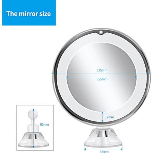 Women New Makeup Vanity Mirror with 10X Lights LED Mirror Makeup Mirror Light Vanity Light Makeup