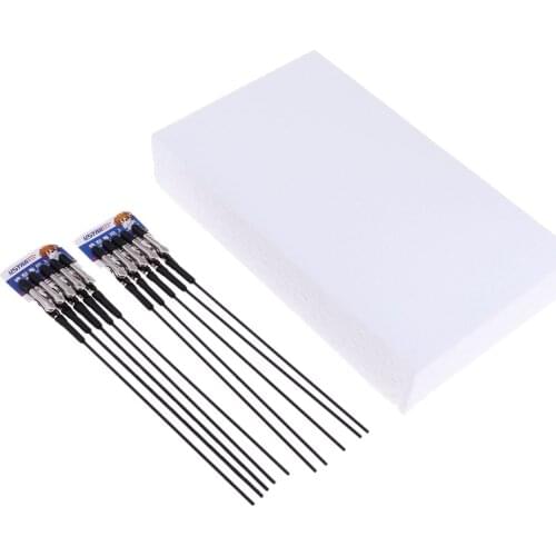 10pcs Model Parts Alligator Clip Stick and Painting Stand Base Modeling