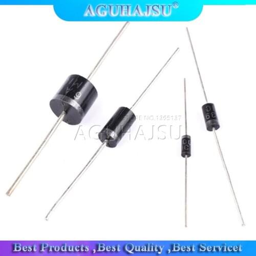 20PCS 1N5408 1N5404 1N5401 1N5822 1N5818 UF5408 UF5402 6A10 10A10 Rectifier Diode DO-27