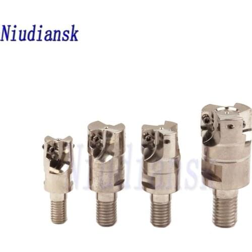 1pc TE90AX09-17-2T-M8 TE90AX09-26-3T-M12 Anti-vibration Milling Cutter Head TE90AX09,For APKT09T3 Carbide Inserts CNC Lathe Tool