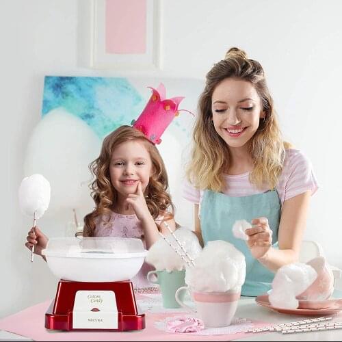 Birthday Party Candy Floss Machine Fully Automatic Marshmallow Machine Cotton Candy Maker For Family Party Cotton Candy Maker