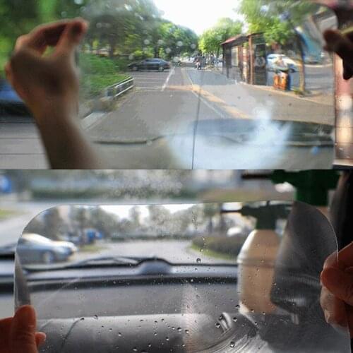 Car Reversing Sticker Reverse View Lens Windscreen Safety Looking Mirror Back Up Stick On
