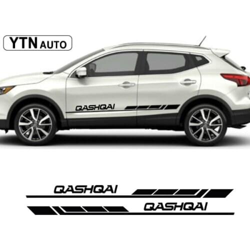 Car Decals For Nissan Qashqai J11 2016 2017 2018 2019 2020 2021 Side Body Graphics Vinyl Car Decoration Car Stickers And Decals
