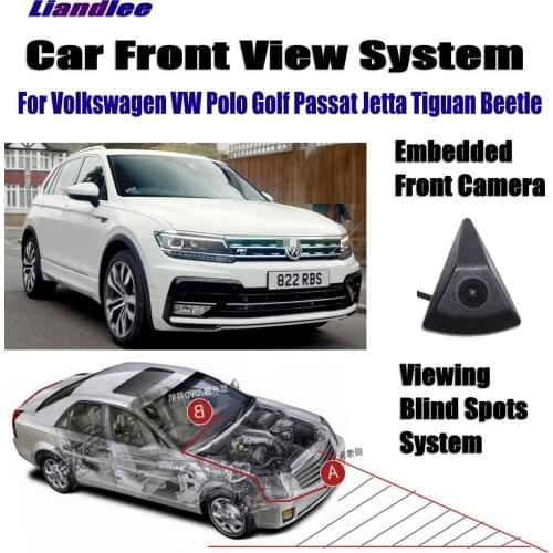 Car Front LOGO Grill Camera For VW GOLF Bora Jetta Touareg Passat Not Reverse Rearview Parking Camera Wide Angle