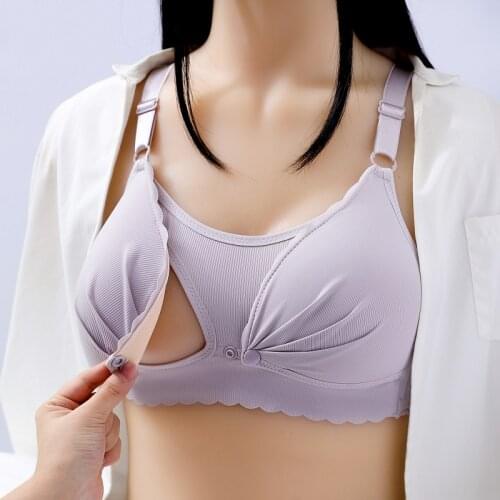 Wirefree Breast Feeding Maternity Nursing Bra Mothers Clothing for Pregnant Women Breastfeeding Bra Soutien Gorge Allaitement