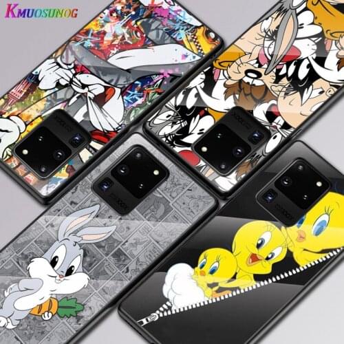 Bunny Bird Duffy Duck For Samsung Galaxy A91 A81 A72 A71 A52 A51 A41 A31 A21S A11 A01 Tempered Glass Cover Phone Case