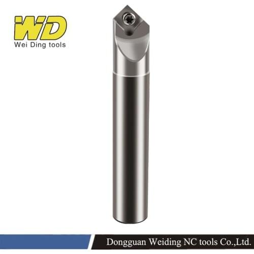 1pcs 45 degree SB C16-16-110 chamfering cutter SPMW090304 inserts chamfer End mill holder