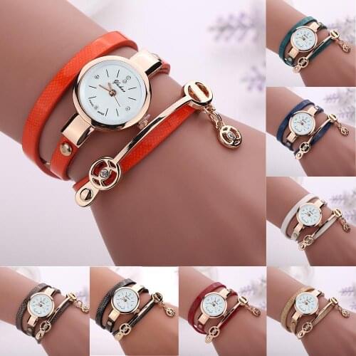Fashion 2018 Women Metal Strap Wristwatch Bracelet Quartz watch Woman Ladies Watches Clock Female Fashion Women Watches