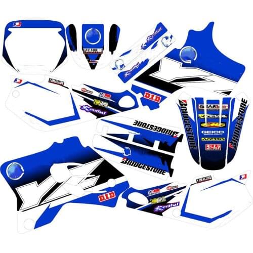 Motocross Team 3M STICKERS GRAPHICS BACKGROUNDS DECALS For Yamaha YZ80 YZ 80 1993 1994 1995 1996 1997 1998 1999 2000 2001 80 YZ