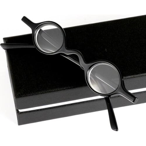 New Round Retro Reading Glasses Man Women Resin Clear Lens Tenacity Frame Glasses Presbyopia 1.0 1.5 2.0 2.5 3.0 Reading Glasses