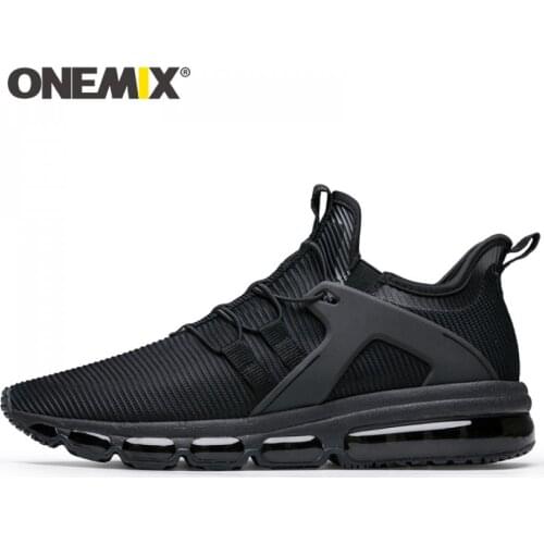 ONEMIX Men Sports Shoes Running Sneakers Outdoor Jogging Shoes Sock-shoes Damping Cushion Sneakers For Walking Big Size 36-47