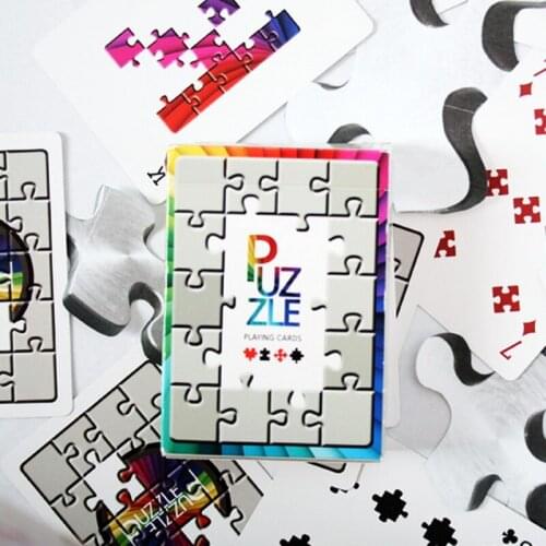 Puzzle Deck Unbranded Playing Cards Poker Size USPCC Custom Limited Sealed New Magic Tricks