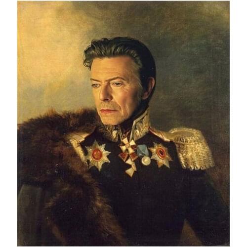 Hand-painted Portrait Oil Painting art on canvas Generals 24x32 inch Unframed