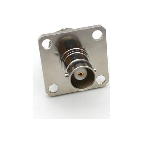 UHF female SO239 to BNC jack flange panel mount adapter New