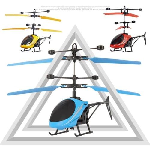 ZK50 Helicopter Aircraft Toys Mini LED Light RC Drone Flying Suspension Induction Helicopter Toy Kid/Adult Toys Children Gift