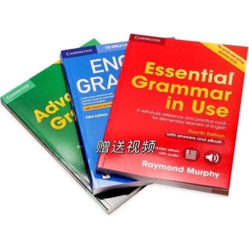 3 Books Cambridge Essential Advanced English Grammar in Use Collection Books Libros Livros English books Learning books