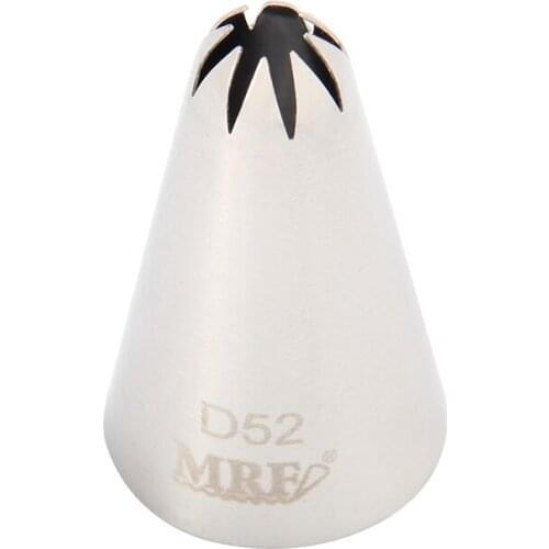 Free Shipping Stainless Steel 18/8 Cake Decorating Closed Star Icing Tip DIY Cupcake Pastry Nozzle #D52