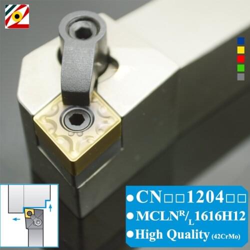 EDGEV MCLNR1616H12 MCLNL1616H12 MCMNN1616H12 MCGNR MCGNL CNC Tool Holder Turning Tools CNMG120408 Insert