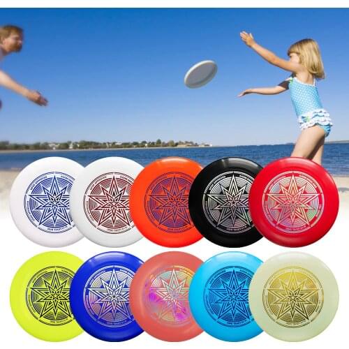 10.7 Inch 175g Plastic Flying Discs Outdoor Play Toy Beach Throw Catch Flying Saucer Sport Disc for Kids Adult