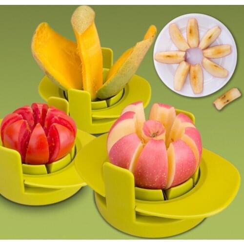 Multifunctional Mold Cutter Vegetable Fruit Tool Apple Slicer Mango Splitters Suit Gadgets Kitchen Accessories
