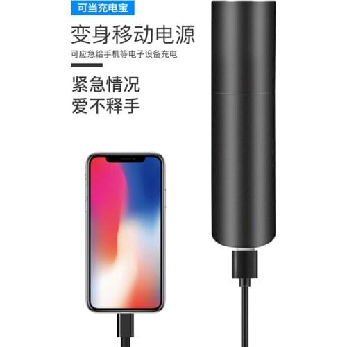 New LED Mini Q5 aluminum Alloy Flashlight with Strong Light OUTDOOR COB Lighting USB Charging Gift Small Hand Electric