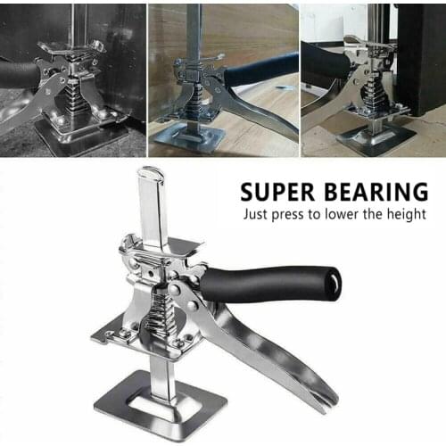 Arm Hand Tool Door Use Board Lifter Cabinet Jack Tile Height Regulator Leveling Device Labor-saving Anti Slip Tile Lifter