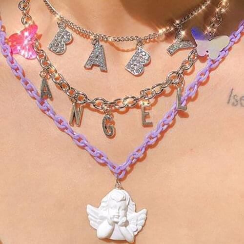 Sobuy Punk Necklaces