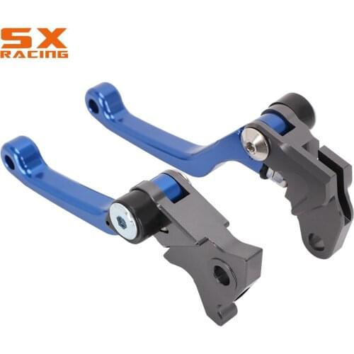 Motorcycle CNC Dirt Bike Brake Clutch Lever For YAMAHA WR250R WR250X 07-17 SEROW 225 250 86-15 TTR250 XT250X TRICKER DT230LANZA