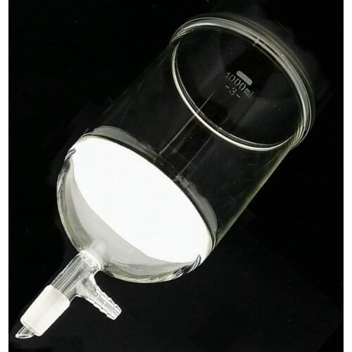 1pc G3 Sand core filter funnel filter glass funnel with small nozzles,30/60/100/250/500/1000ml High borosilicate glass funnel